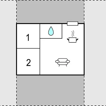 2 Bedroom In * Vordingborg